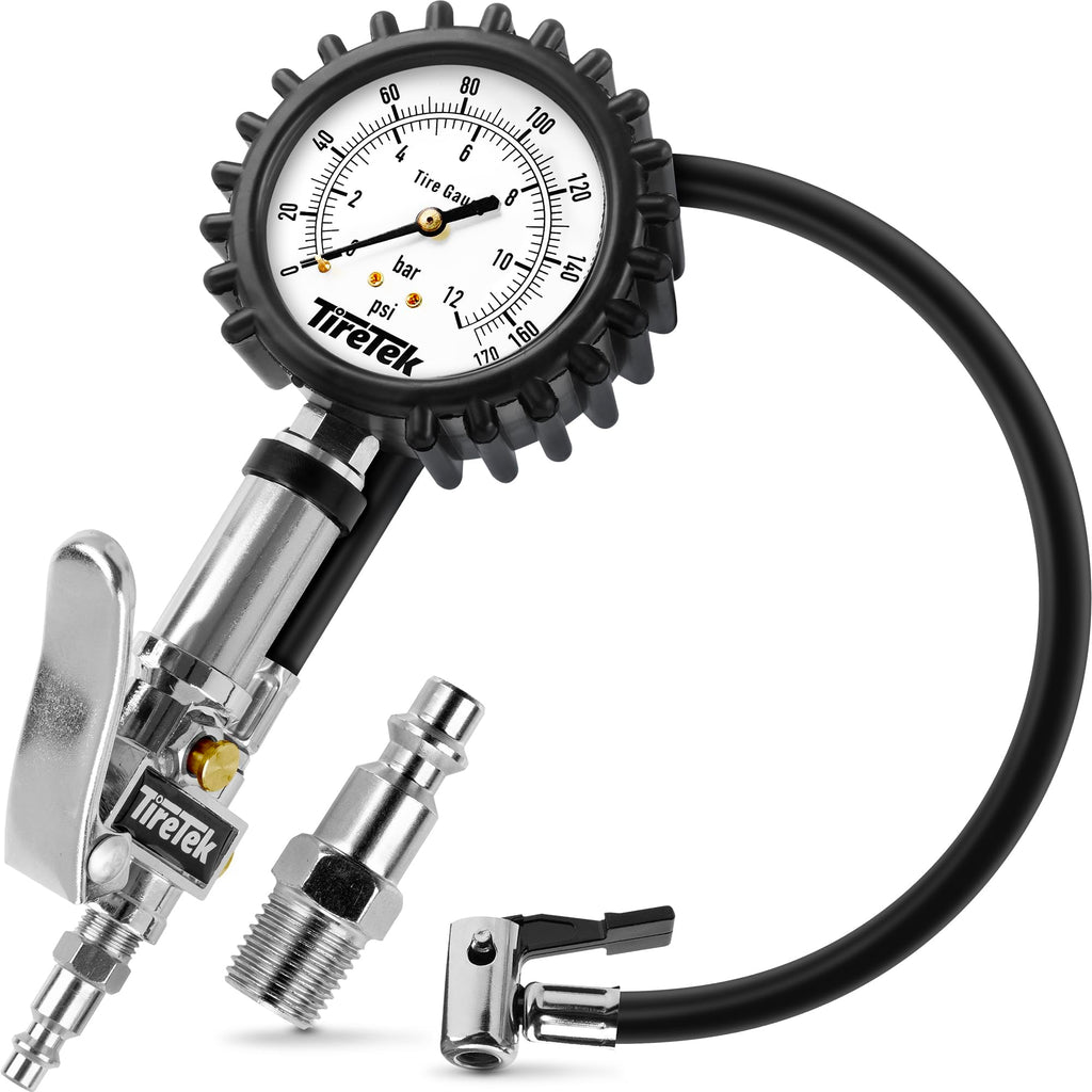 TireTek Tire Pressure Gauge for Cars (170 PSI) Professional Tire