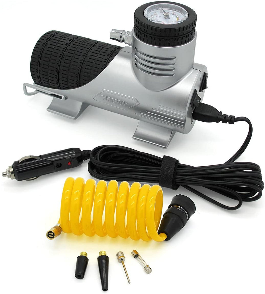 Compact-Pro Tyre Inflator 12v Electric Air Tool Car Tyre Pump - Compressor  for Car Tyres & Carry Case - $30.99